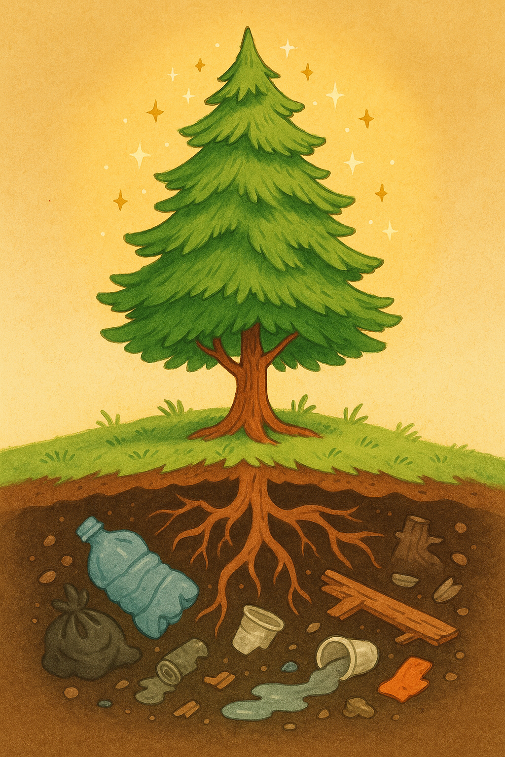 Das Märchen von der grünen Kiefer